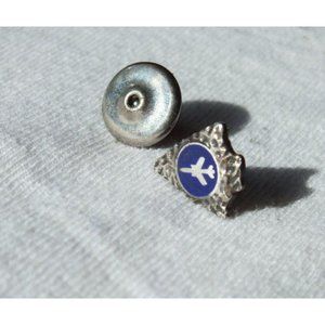 Vintage Sterling USAF Vietnam War Era F-105 Lapel